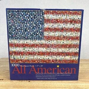 Vintage Y2K Sealed Ceaco All American 1000 Piece Jigsaw Puzzle 2002